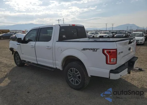 2016 Ford F150 Supercrew z USA, uszkodzony, nr VIN 1FTEW1EG4GKF50140